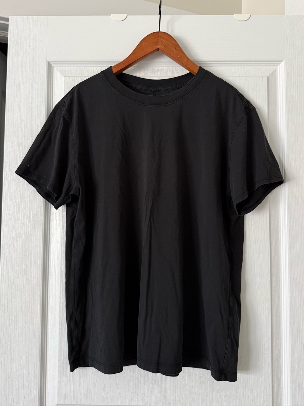 Lululemon All Yours Cotton T-Shirt Size 12 Black